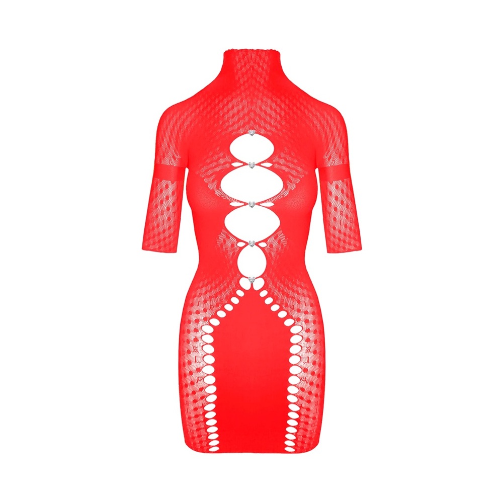 Poster girl Red PANDORA DRESS super stretchy